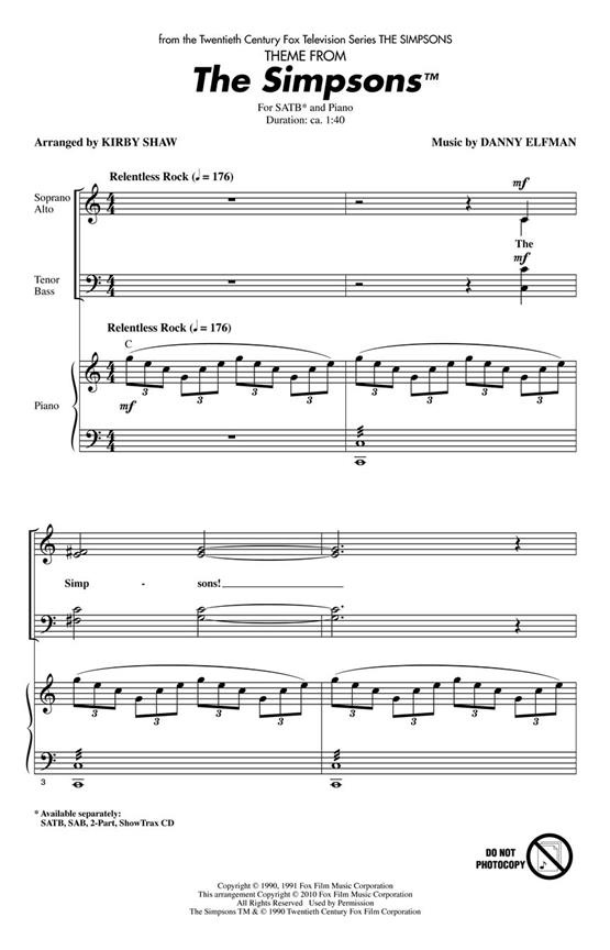 The Simpsons Theme