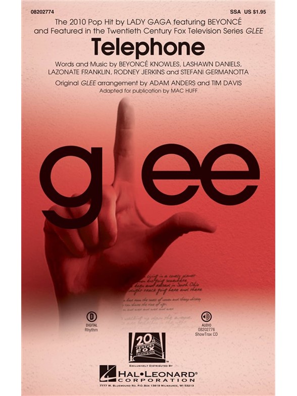 TELEPHONE (HUFF/ANDERS/DAVIS) SSA CHORAL