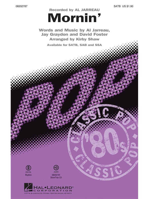 JARREAU AL MORNIN' (SHAW KIRBY) SATB CHORAL