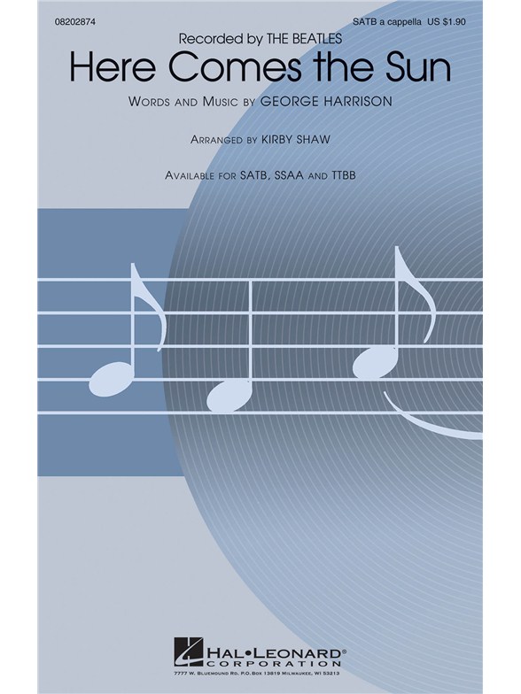 The Beatles: Here Comes The Sun (SATB)