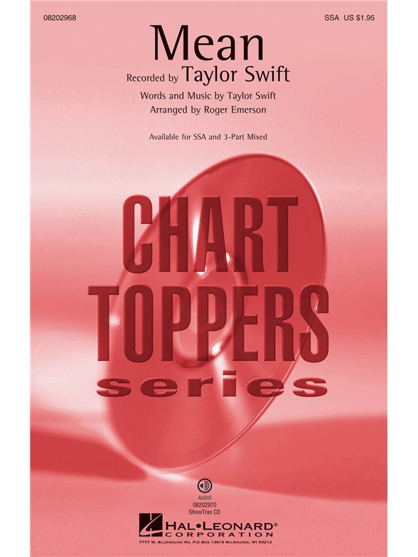 SWIFT TAYLOR MEAN (EMERSON ROGER) SSA CHORAL