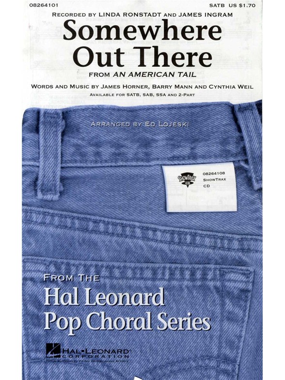 James Horner: Somewhere Out There (SATB)