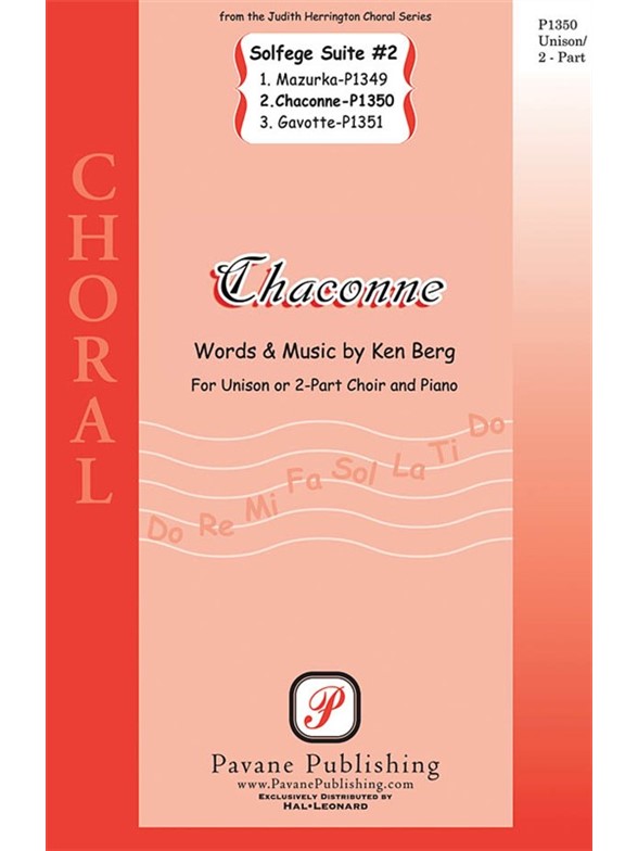 Berg Chaconne Solfege Ste Unis(2pt)