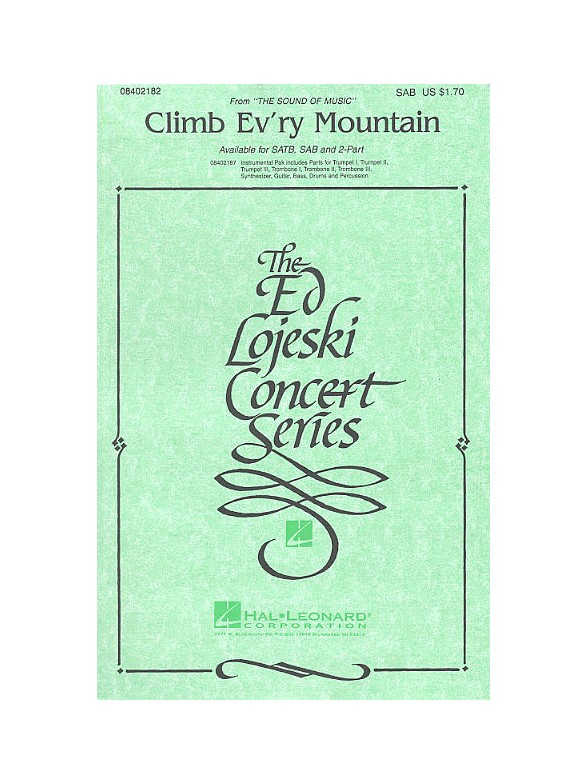 Richard Rodgers: Climb Ev'ry Mountain (SAB)
