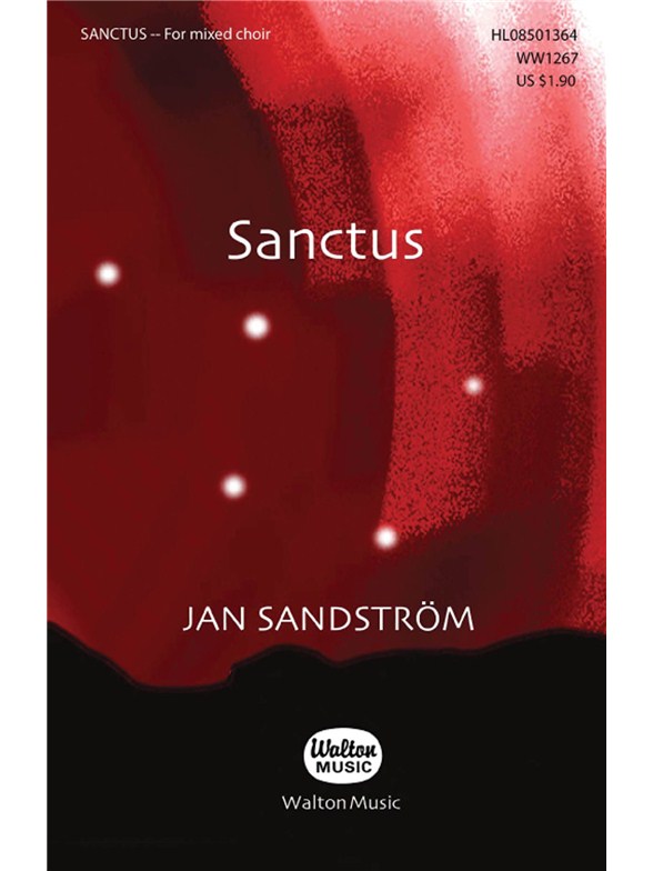 Jan Sandström: Sanctus (SATB A Cappella)