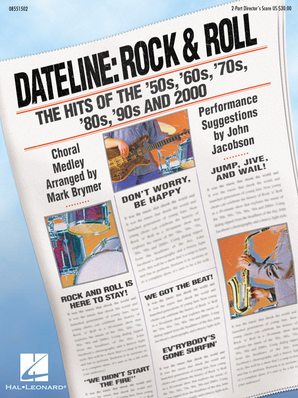 Dateline Rock & Roll (Arr. Brymer) (Full Score)