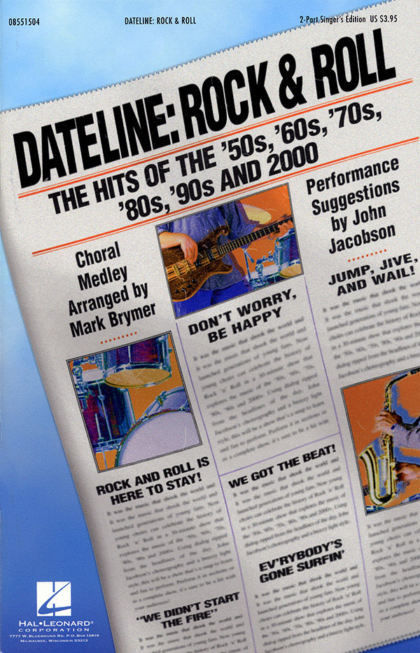 Dateline Rock & Roll (Arr. Brymer) (2-Part)