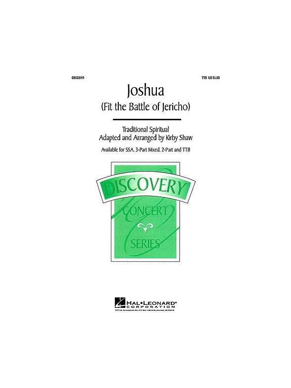Joshua (Fit The Battle Of Jericho) (arr. Shaw) - TTB