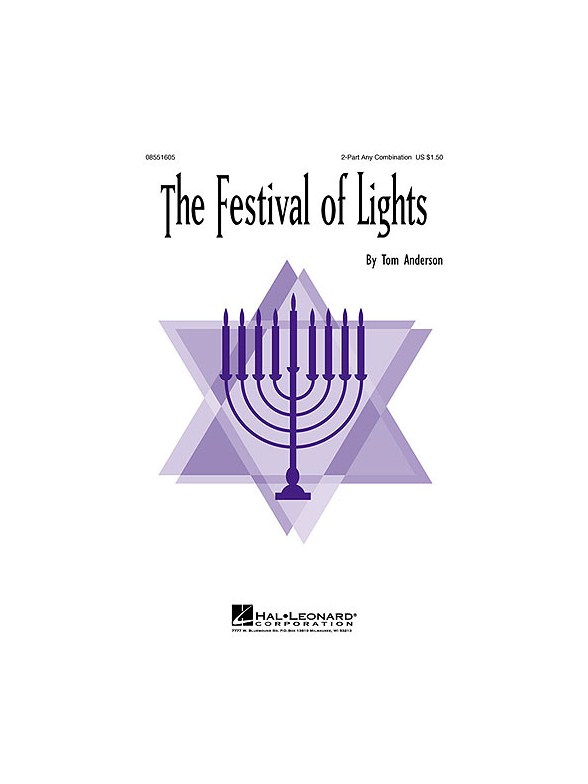 Festival Of Lights For 2-Part Vocals