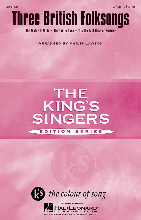THREE BRITISH FOLKSONGS (LAWSON) 2PT