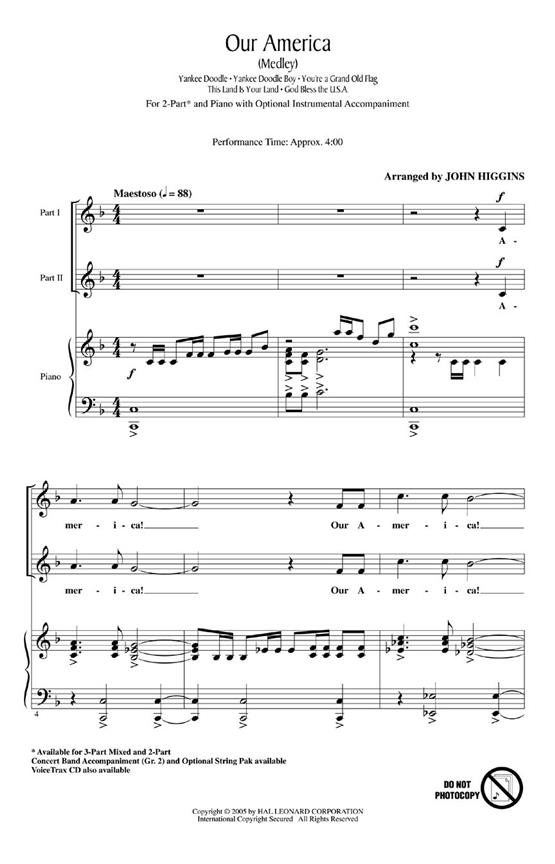 Our America : (Medley)