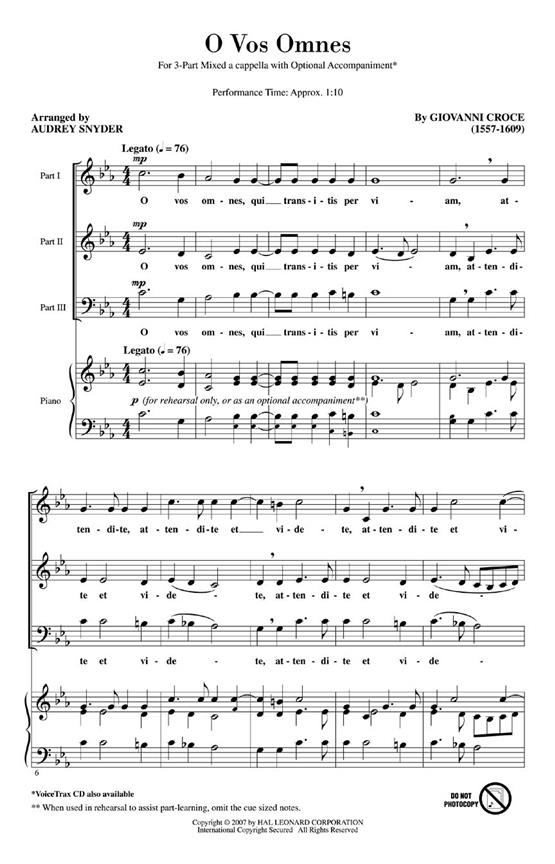 O Vos Omnes