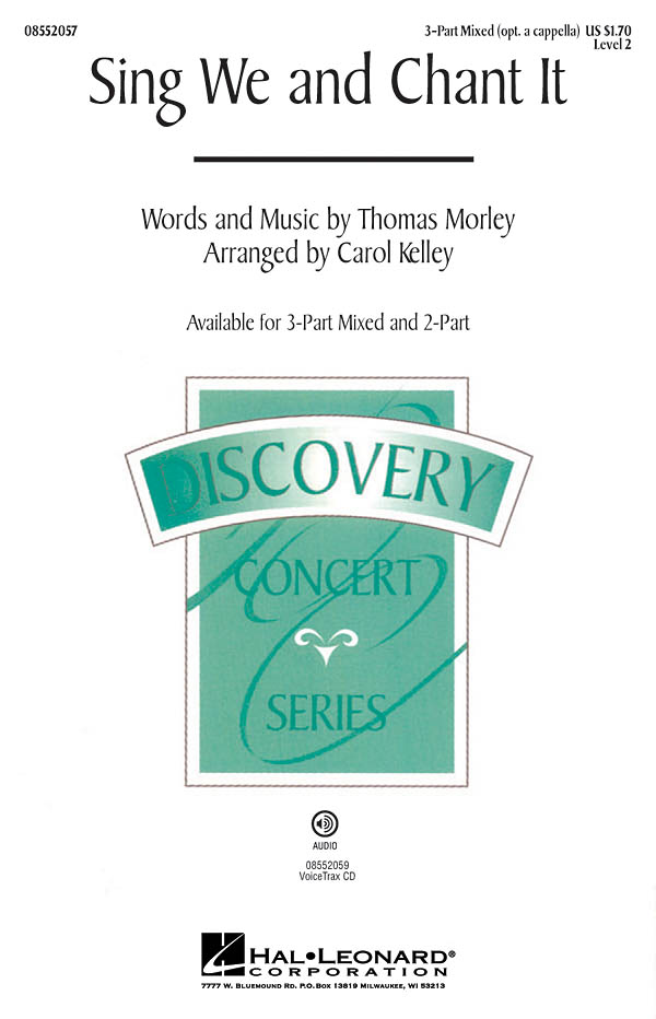 Sing We and Chant It : Discovery Level 2