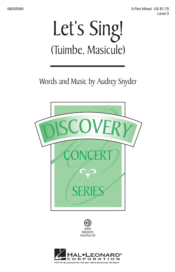 Let's Sing : (Tuimbe, Masicule) Discovery Level 3