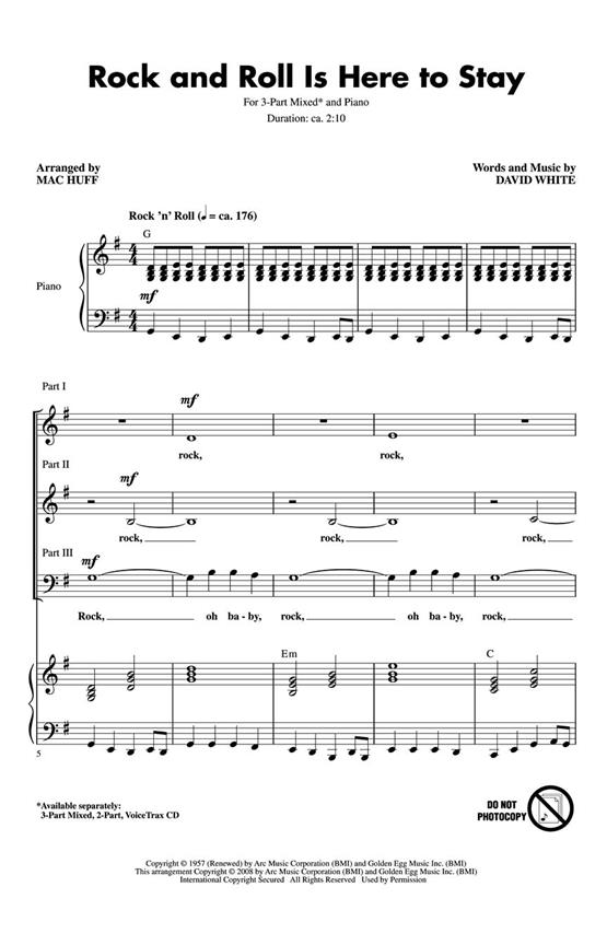 Rock and Roll Is Here to Stay : Discovery Level 1