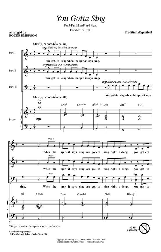 You Gotta Sing : Discovery Level 1