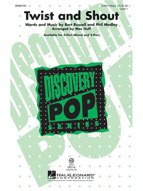 TWIST AND SHOUT (HUFF MAC) DISCOVERY CHORAL 3PT MIXED CHOR