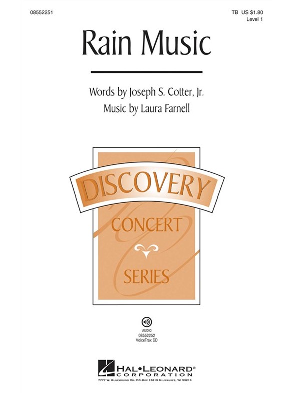 FARNELL LAURA RAIN MUSIC TB CHORAL SHEET MUSIC
