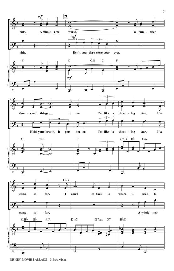 Disney Movie Ballads : (Medley) Discovery Level 2