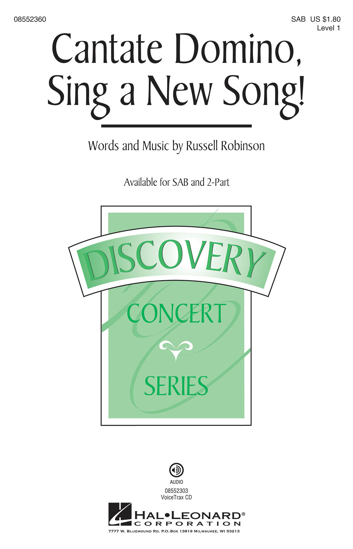 Cantate Domino, Sing a New Song! : Discovery Level 1