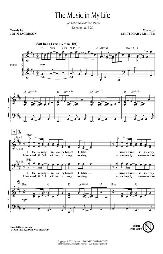 The Music in My Life : Discovery Level 2