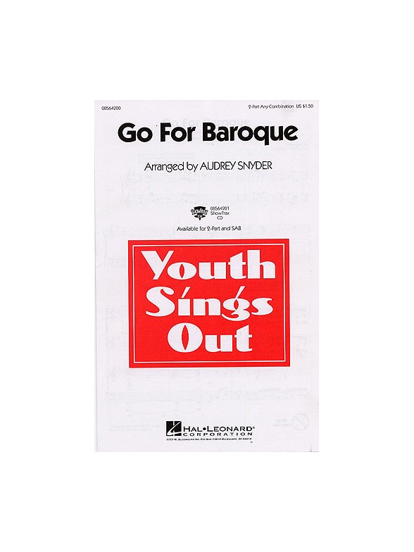 Go For Baroque (Arr. Audrey Snyder)- 2-Part