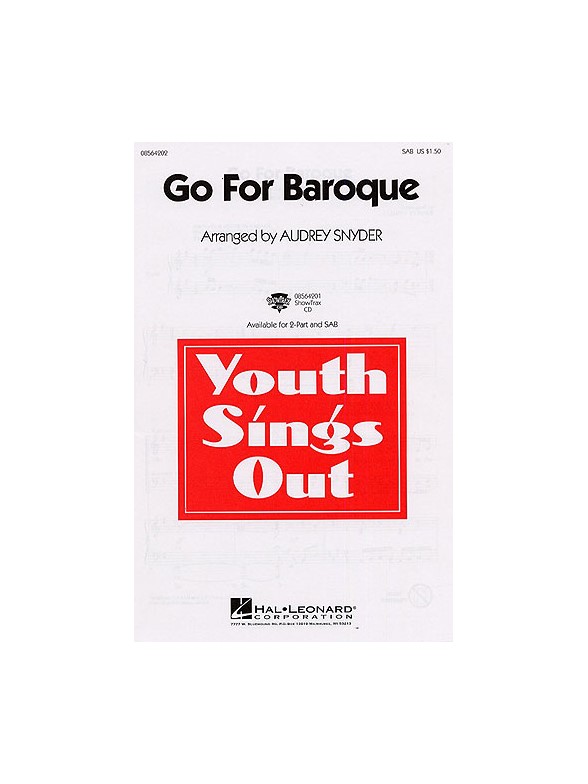 Go For Baroque (Arr. Audrey Snyder)- SAB