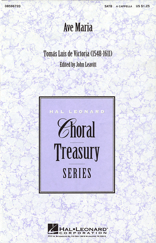 Ave Maria : SATB a cappella