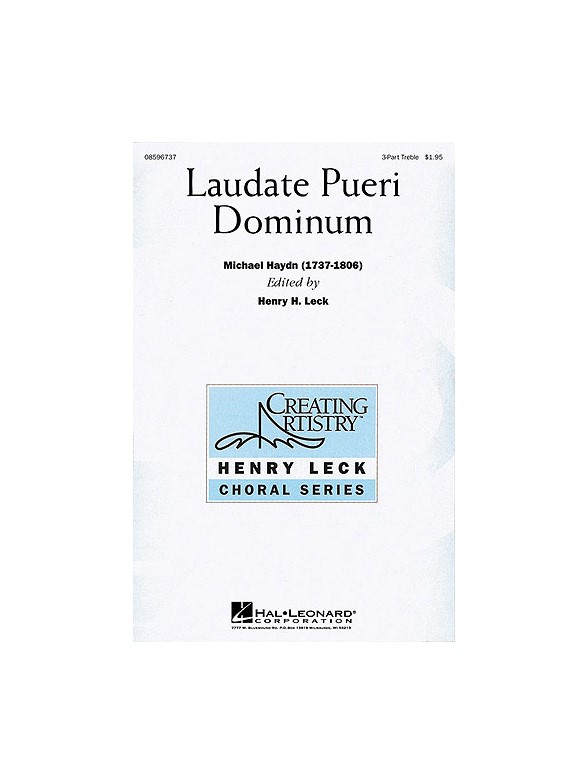 Michael Haydn: Laudate Pueri Dominium
