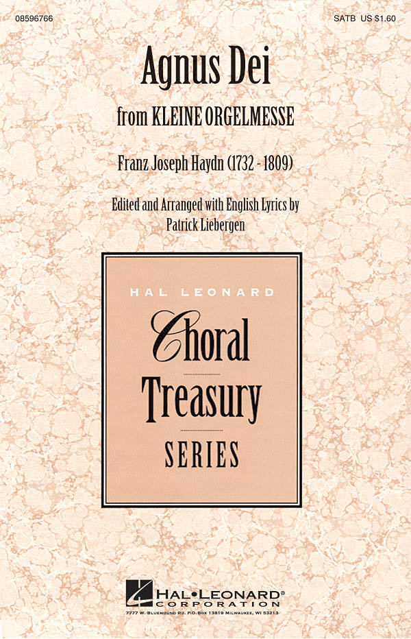 Agnus Dei: Music of Inner Harmony : from Kleine Orgelmesse