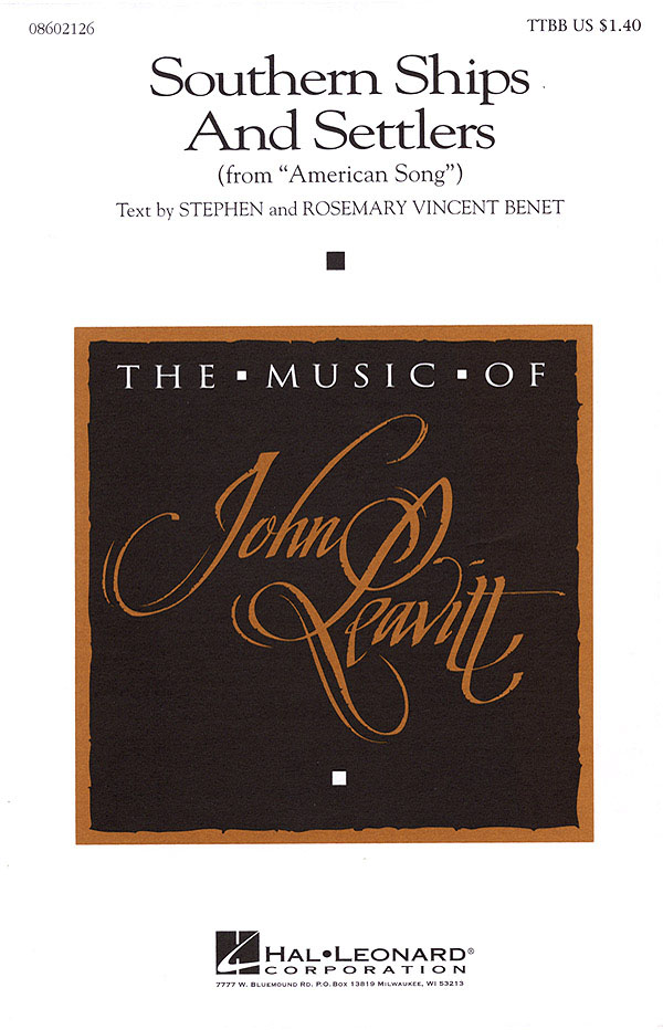 Southern Ships and Settlers : from American Song