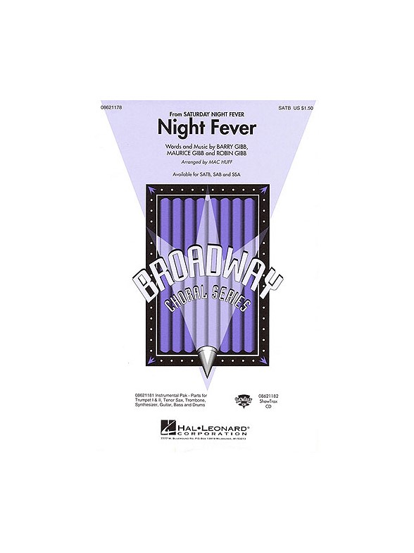 Night Fever (Saturday Night Fever) - SATB