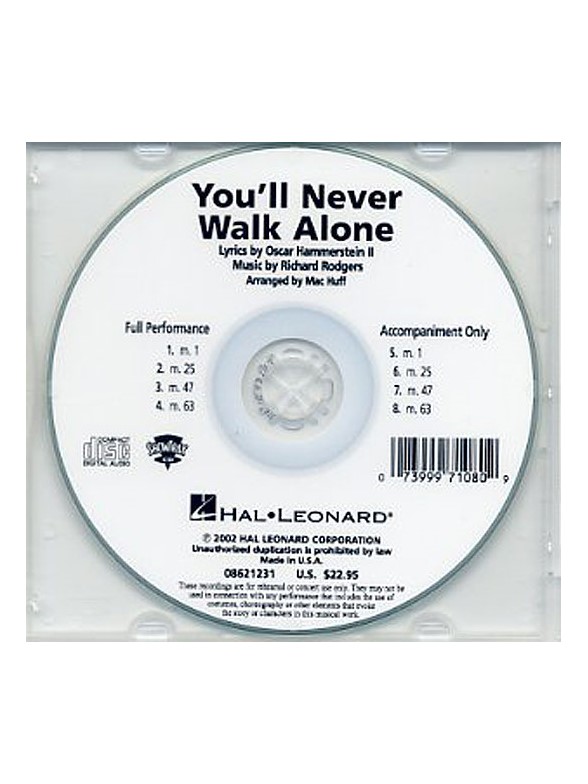 You'll Never Walk Alone (Carousel) - Showtrax CD