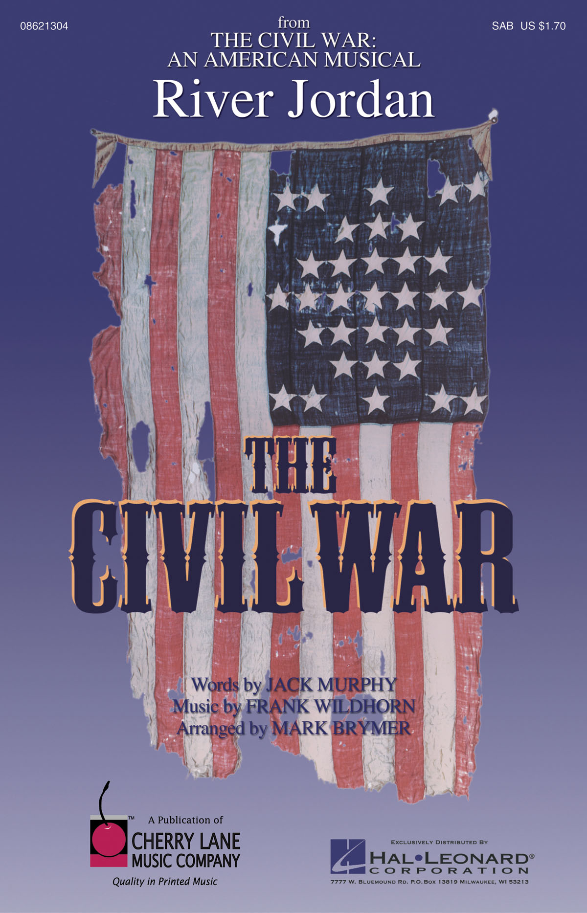 Frank Wildhorn: River Jordan (From 'The Civil War') (Arr. Brymer) (SAB)