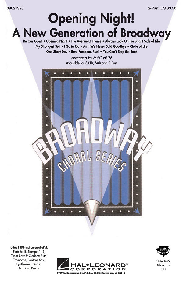 Opening Night : A New Generation of Broadway