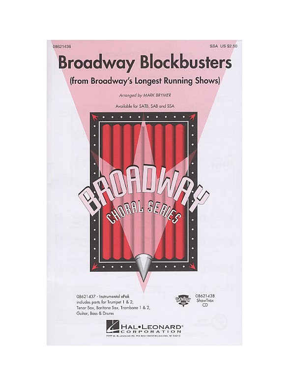 Broadway Blockbusters Medley (SSA)
