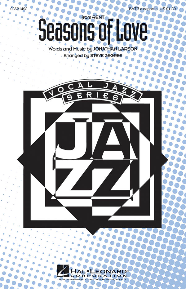 Jonathan Larson: Seasons of Love - SATB