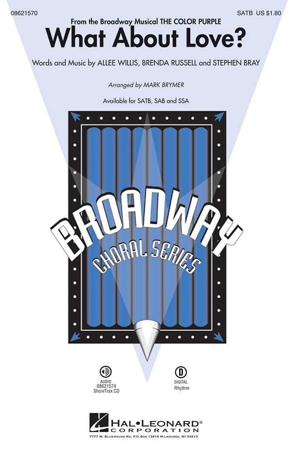 What About Love (Arr. Brymer) (SATB)