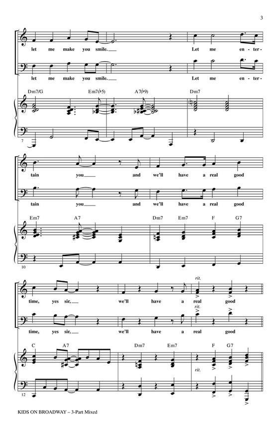 Kids on Broadway: Songs That Stopped the Show : (Choral Medley)
