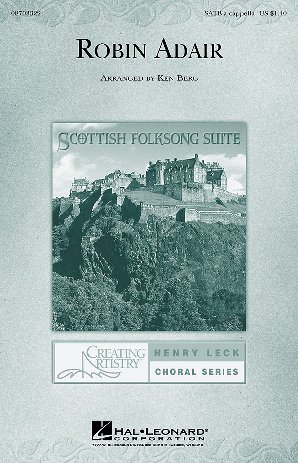 Berg Robin Adair Satb A Cappella