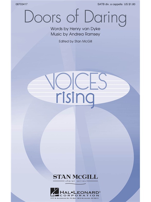 RAMSEY ANDREA DOORS OF DARING (ED MCGILL STAN) SATB DIV ACAPELLA CHOR