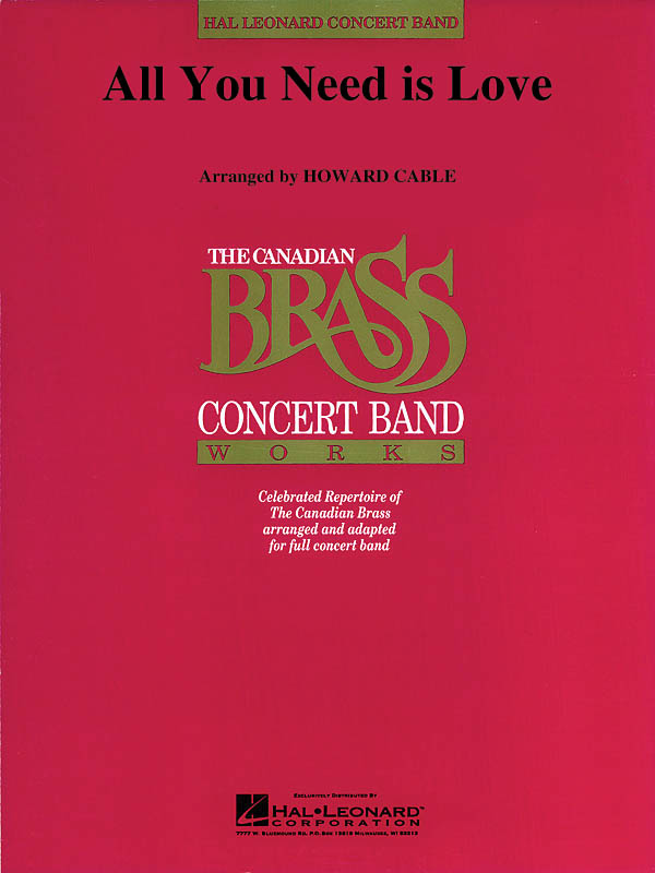 All You Need Is Love : Canadian Brass Plays Lennon And Mccartney