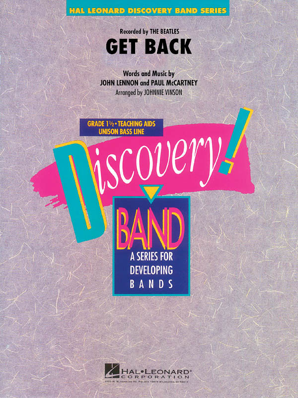 Get Back : Recorded by The Beatles