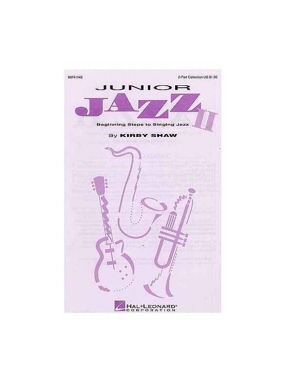 Junior Jazz - Beginning Steps To Singing Jazz Book 2 (2-Part)