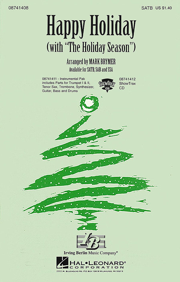 Happy Holiday/The Holiday Season (Arr. Brymer) (SATB)