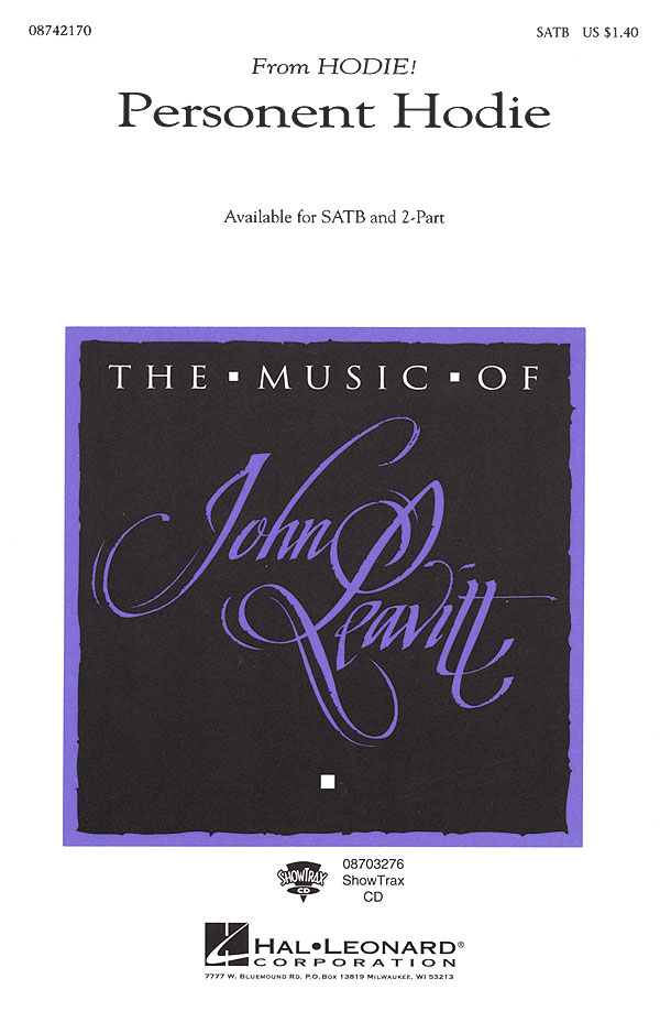 Personent Hodie : SATB