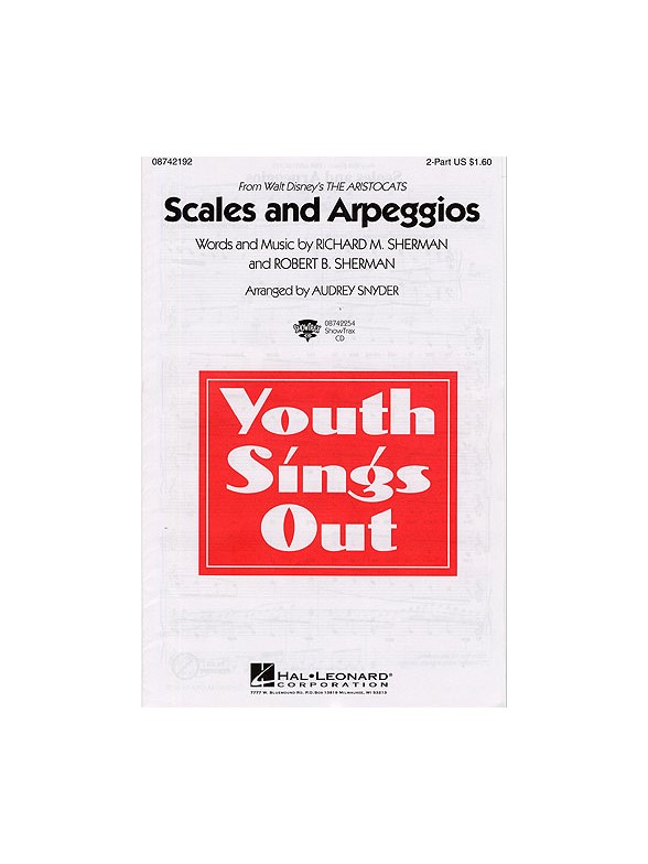 Richard Sherman/Robert Sherman: Scales And Arpeggios (The Aristocats) - 2-Part