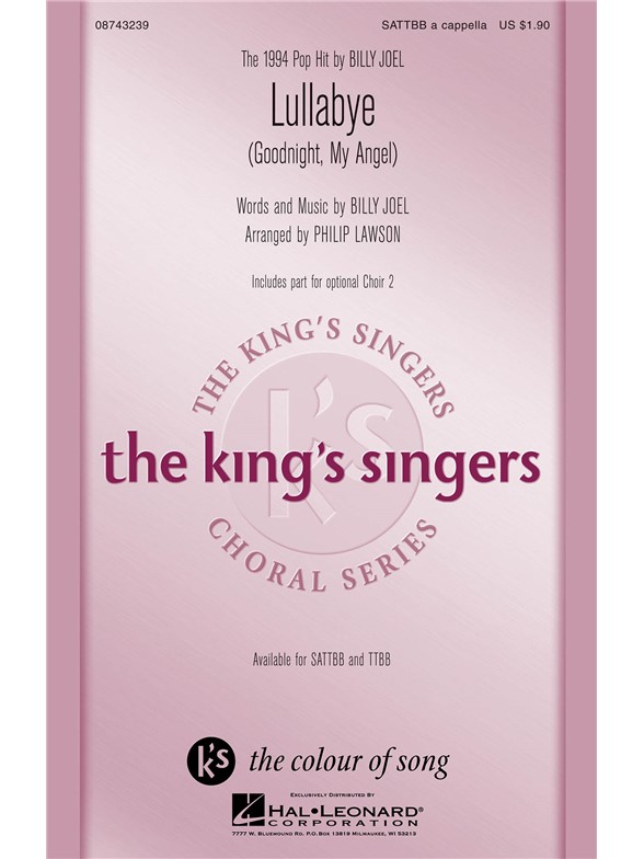 Lullabye Billy Joel Arr Lawson Satb