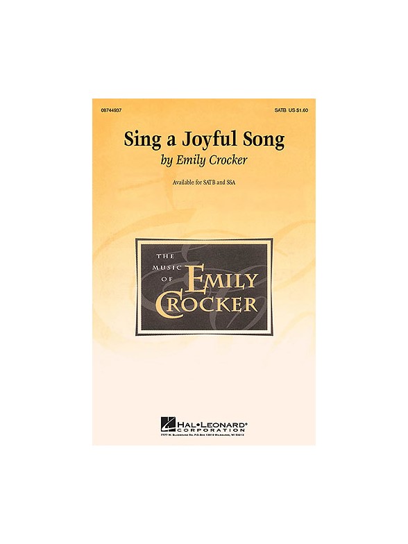 Emily Crocker: Sing a Joyful Song (SATB)