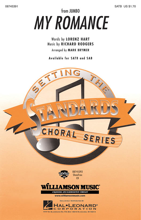 Richard Rodgers: My Romance (Arr. Brymer) (SATB)
